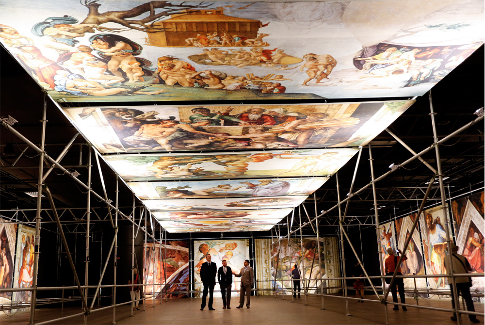 Michangelo’s Sistine Chapel Exhibtion